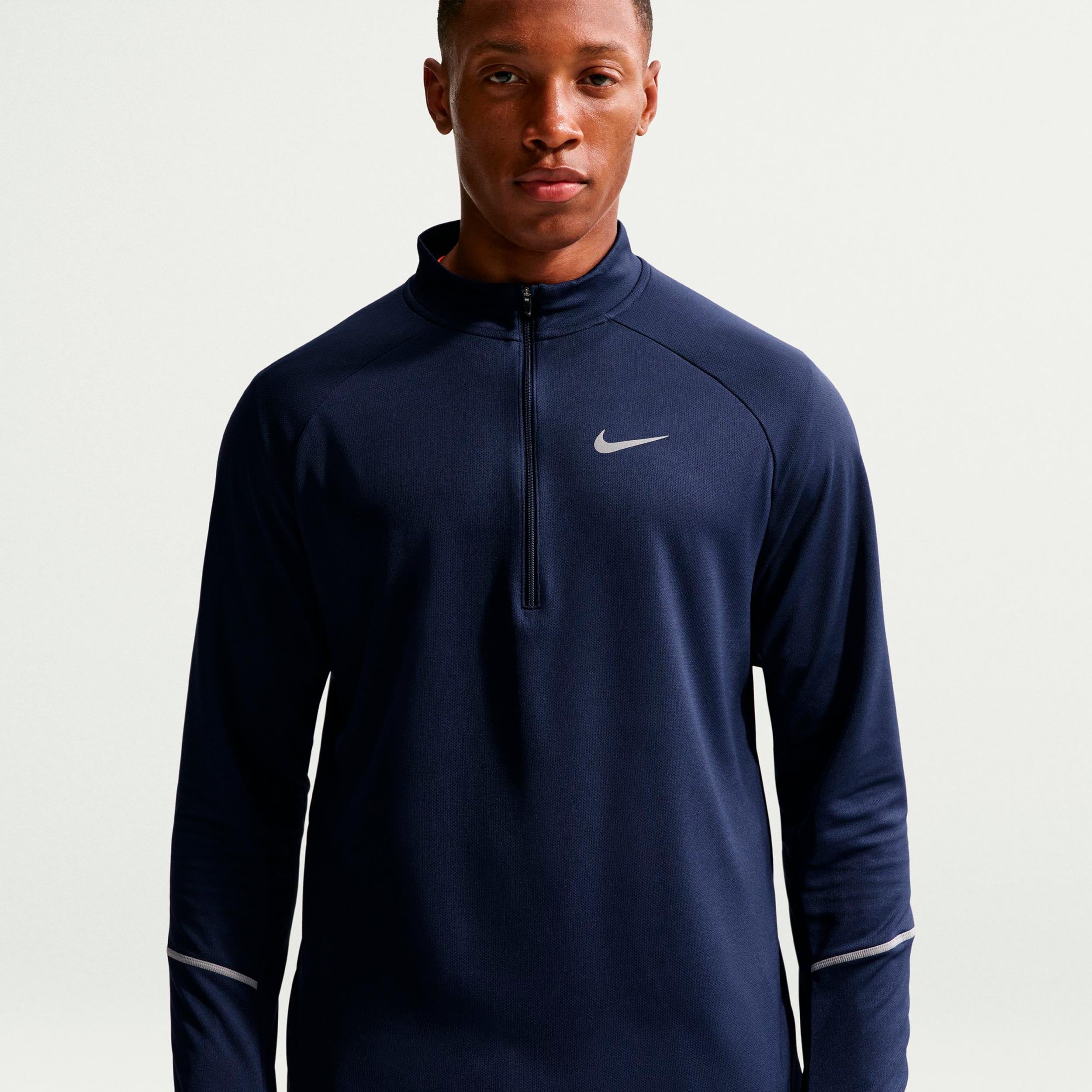 Nike Miler  Běžecké tričko Muži - tmavě modrá, stříbrná