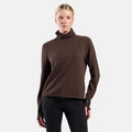 Essential Thermal Midlayer  Běžecké tričko Dámy - hnědá