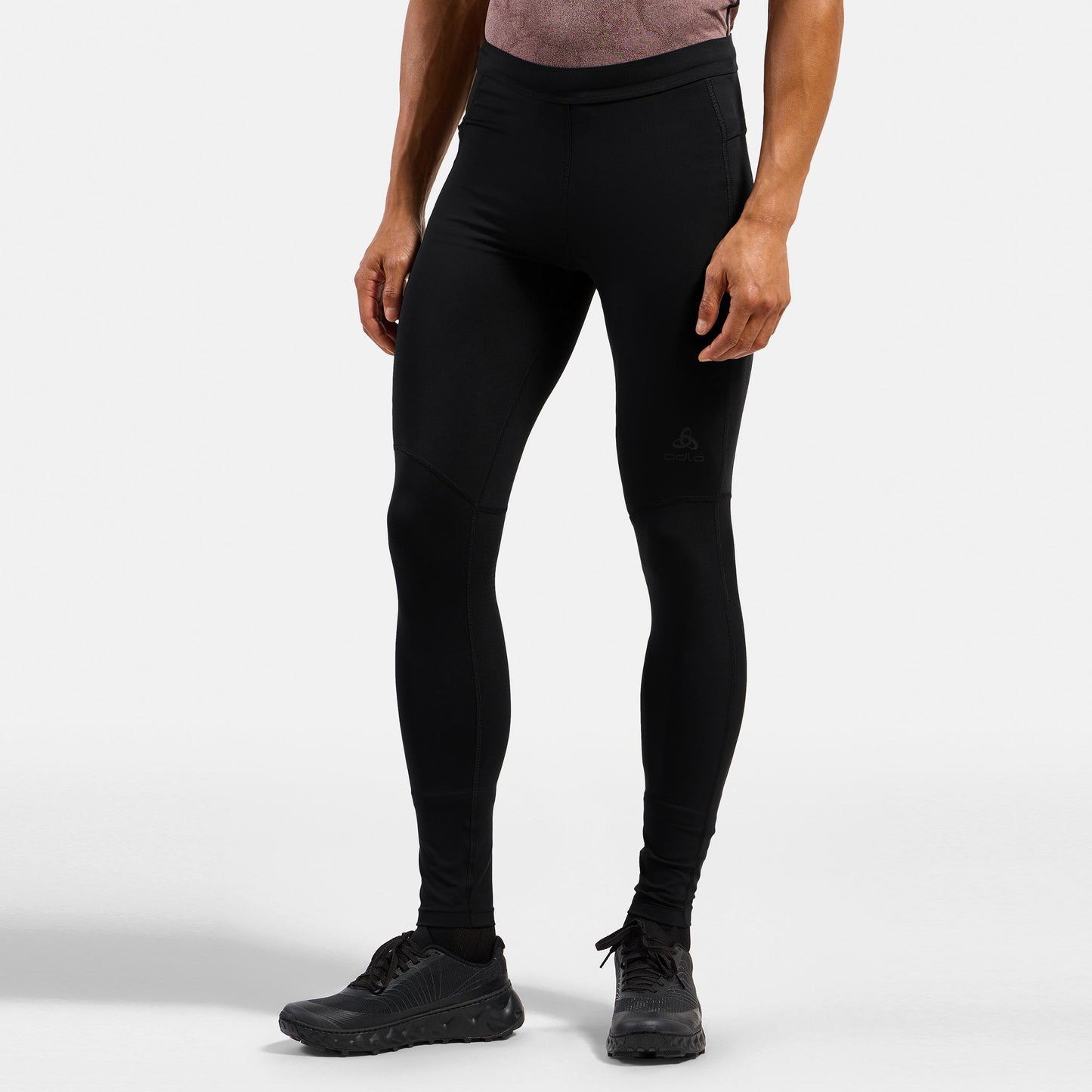 Odlo Zeroweight  Běžecké punčocháče Muži - černá, černá