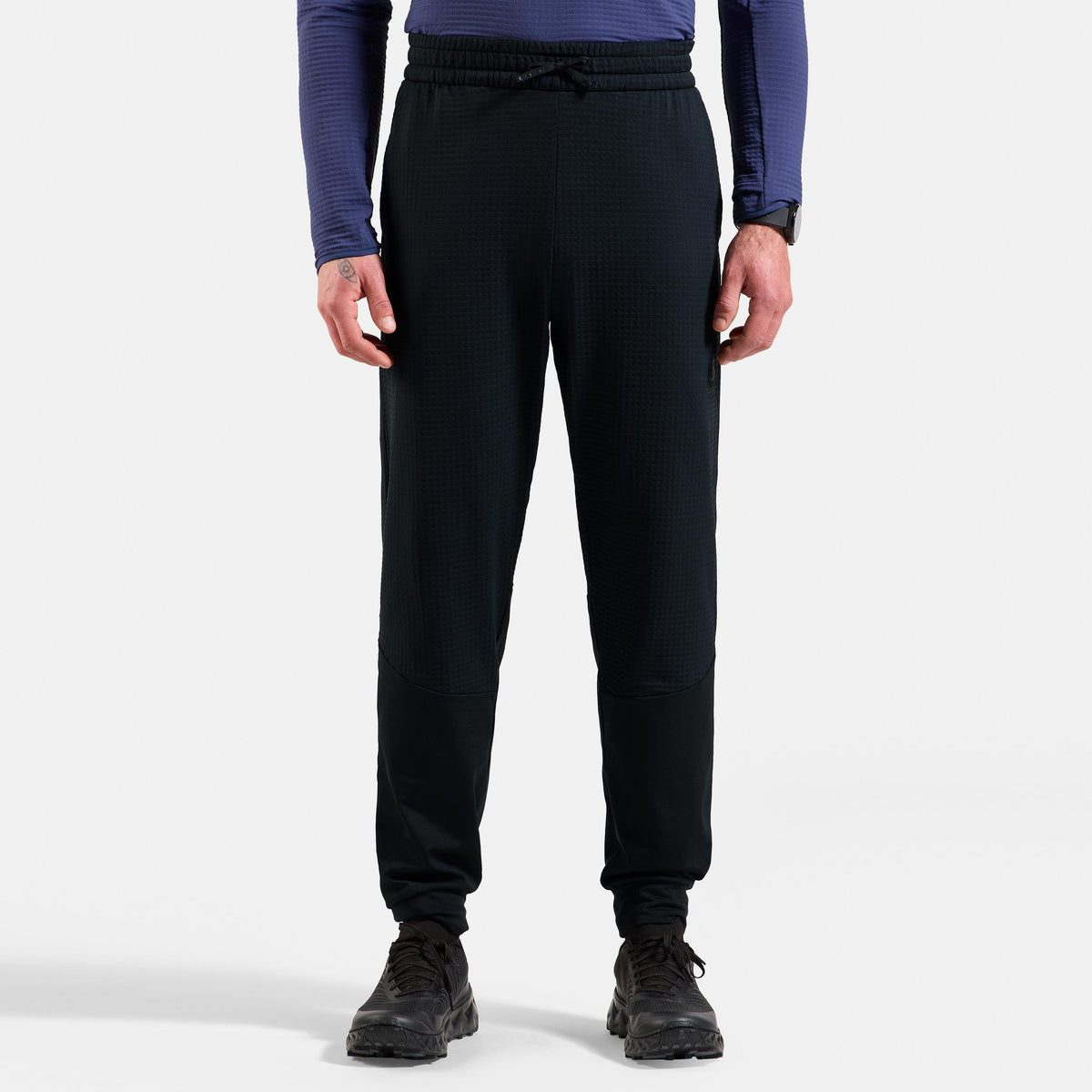 Odlo Essential Thermal  Běžecké kalhoty Muži - černá