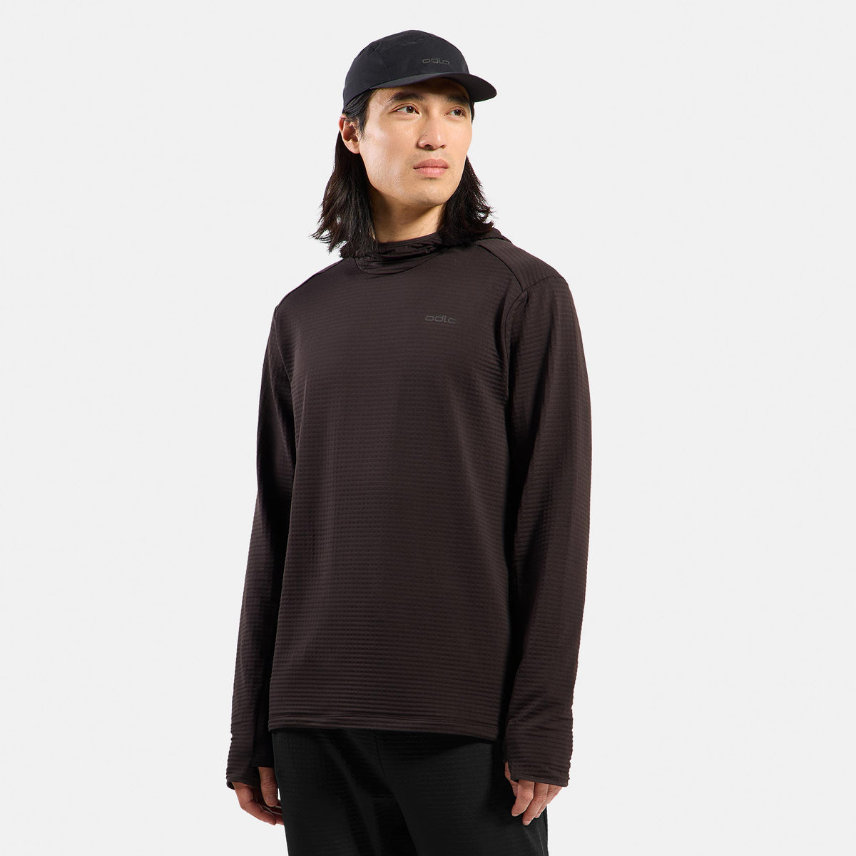 Odlo Essential Thermal Midlayer  Běžecké tričko Muži - hnědá