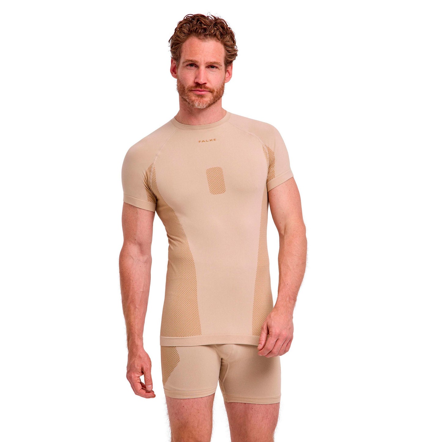 Falke Warm Trend  Vesta Muži - přírodní barvy