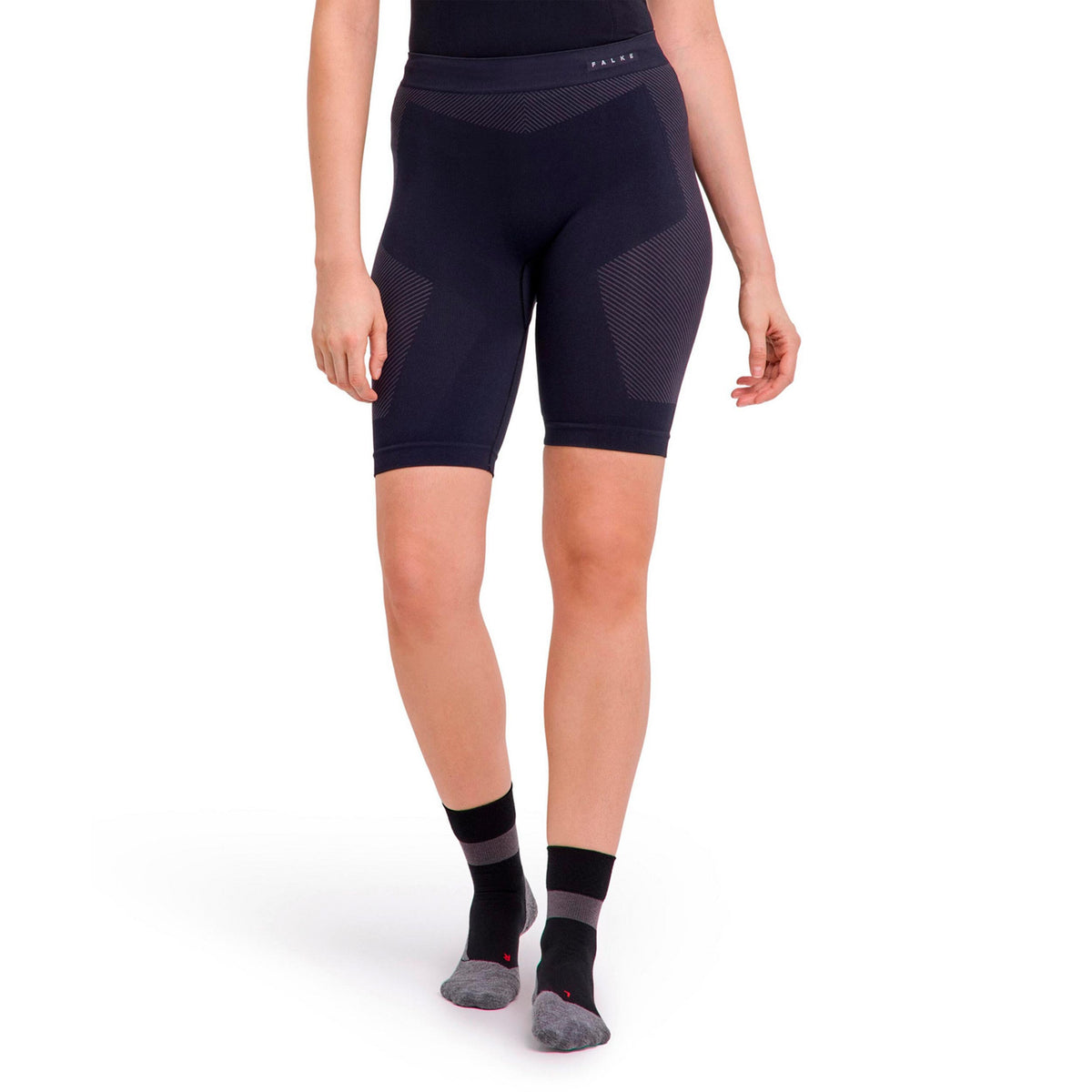 Falke Light Compression Běžecké punčocháče Dámy - černá