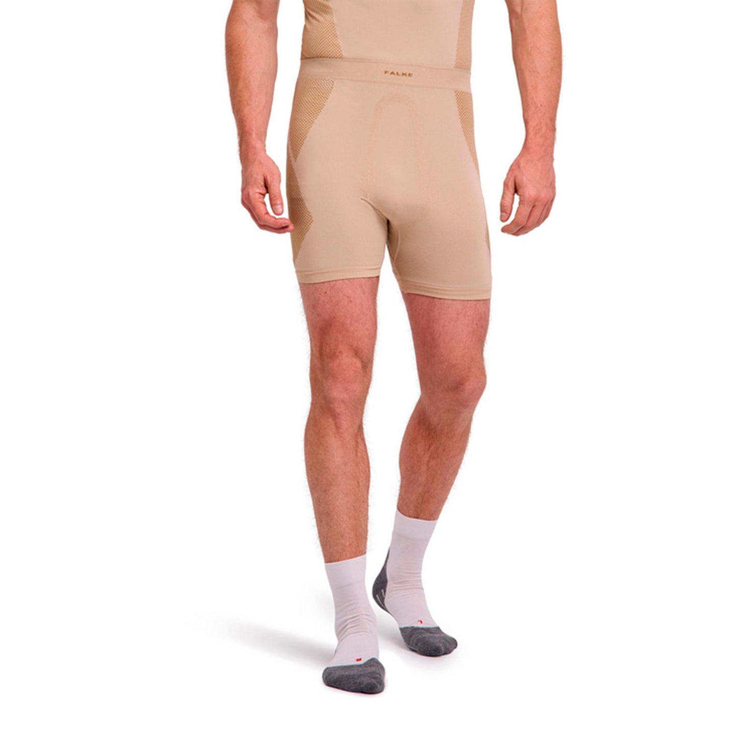 Falke Warm Trend  Těsné Muži - přírodní barvy