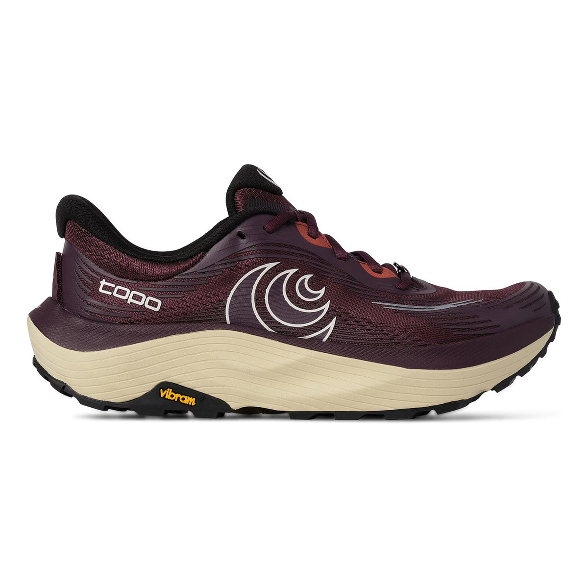 TOPO ATHLETIC Ultraventure 5 Obuv pro měkčí povrch,žádný asfalt Dámy - tmavě červená, krémová