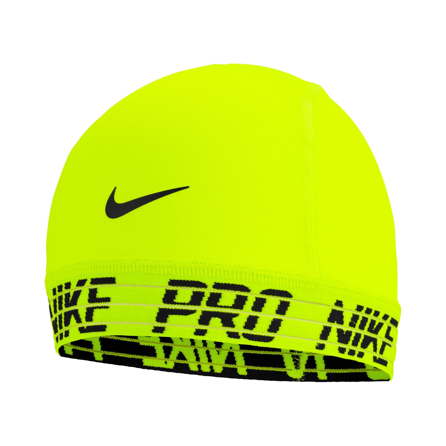 Nike Pro Dri-Fit Skull 4.0 Čepice Unisex - neonově žlutá, černá