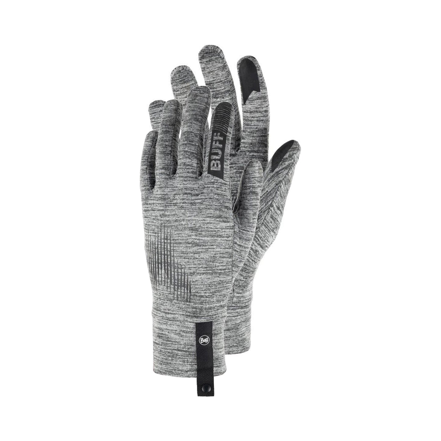 Buff DryFlx  Běžecké rukavice Unisex - šedá