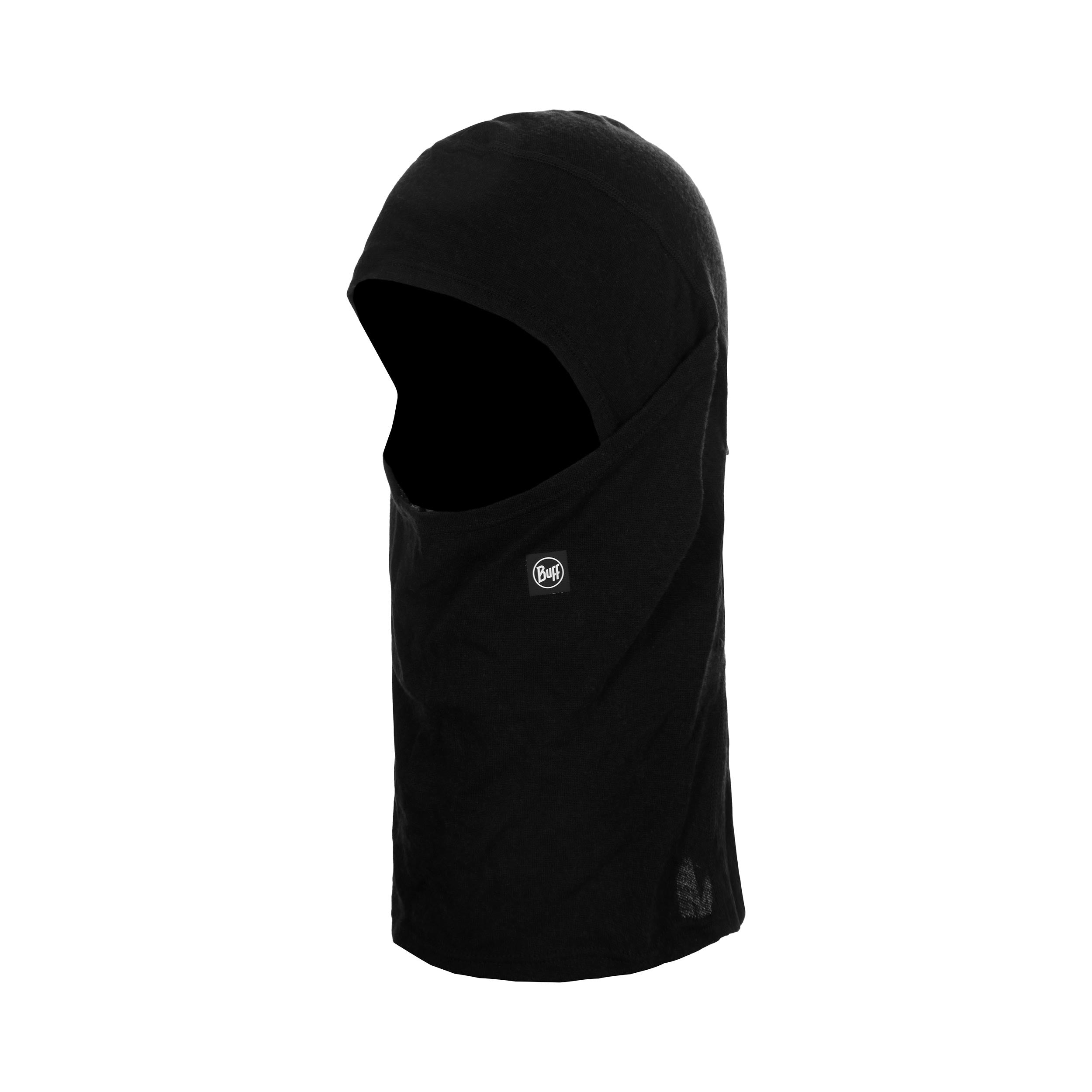 Buff Merino MW Hinged  Čepice Unisex - černá