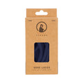 QP shoe laces 120cm Tkaničky do bot - tmavě modrá