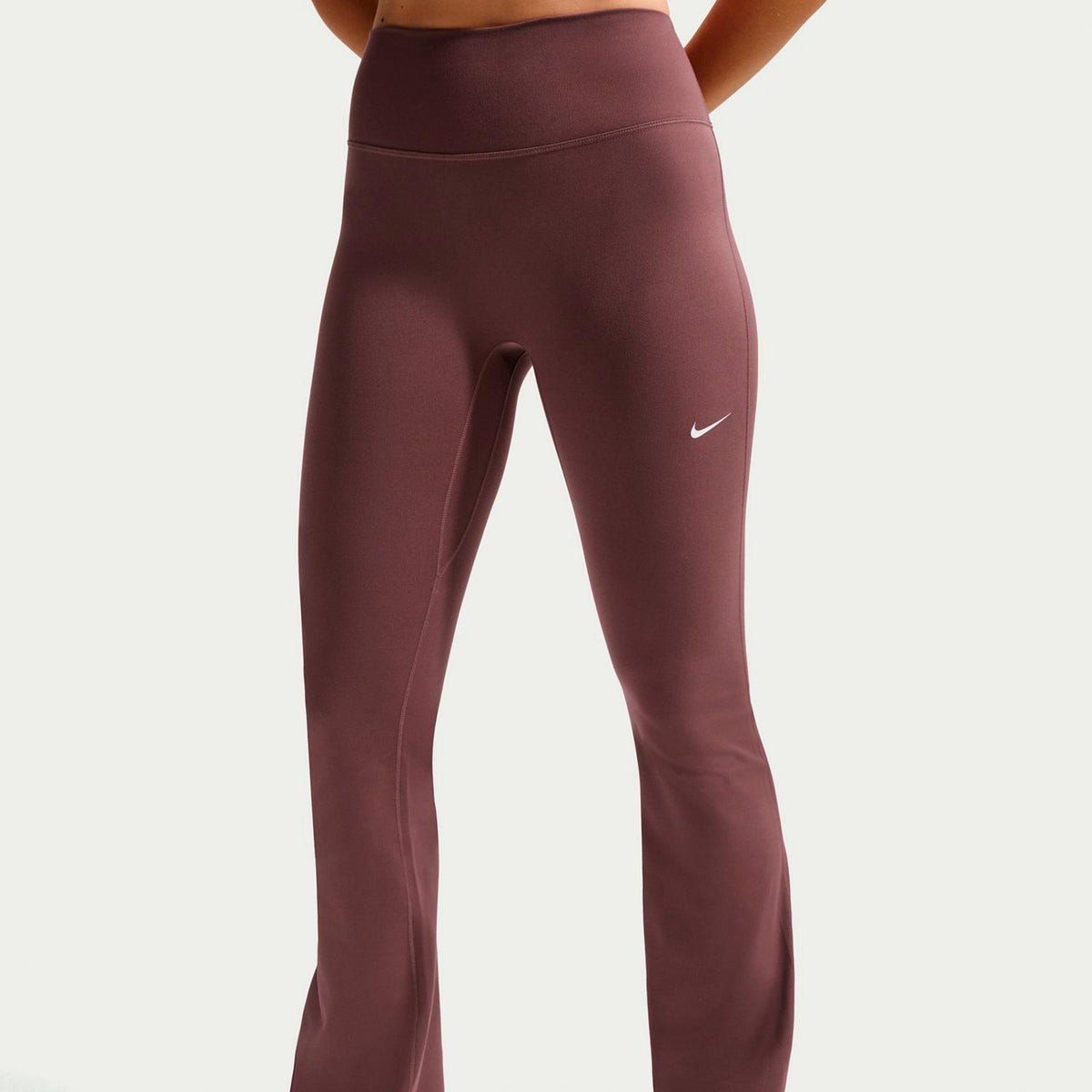 Nike One High Waist Flare Tight Těsné Dámy - fialová