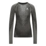 Odlo Oblečení Odlo Blackcomb Eco Big Logo Top Crew Neck Vesta Dámy-Černá
