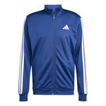 adidas Oblečení adidas 3Stripes Tréninková Bunda Muži-Modrá,Bílá
