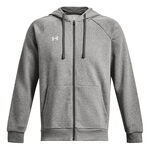 Under Armour Oblečení Under Armour Rival Mikina S Kapucí Muži-Šedá