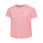 Nike Oblečení Nike Dri-Fit One GX Tričko Dívky - růžová, 