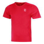 Nike Oblečení Nike Court Dri-Fit Advantage Tričko Muži-Červená,Bílá