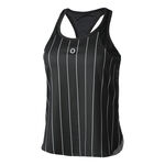 Tennis-Point Oblečení Tennis-Point Stripes Sportovní Tílko Special Edition Dámy-Černá,Bílá