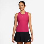Nike Tenisové oblečení Nike Dri-FIT Victory Sportovní tílko Dámy - berry, bílá
