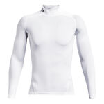 Under Armour Oblečení Under Armour Heatgear Comp Mock S Dlouhým Rukávem Muži-Bílá