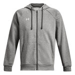 Tenisové Oblečení Under Armour Rival Fleece Full Zip Hoody