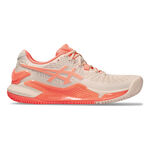 ASICS Tenisová obuv ASICS Gel-Resolution 9 Obuv na antuku Dámy - apricot, korálová
