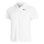 Nike Tenisové oblečení Nike Dri-Fit Solid Pólo Muži-Bílá