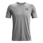 Under Armour Oblečen&iacute; Under Armour Sportstyle Left Chest Tričko Muži-&Scaron;ed&aacute;,Čern&aacute;