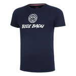 BIDI BADU Oblečení BIDI BADU Crew Logo Tričko Muži-Tmavě Modrá