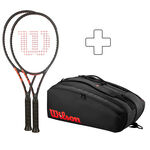 Wilson Sada raket Wilson Clash 100 V3.0 Turnajová Raketa