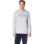 ASICS Oblečení ASICS Logo Oth Hoody Muži-Světle Šedá