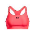 Under Armour Oblečení Under Armour Heatgear High Sportovní Podprsenka Dámy-Korálová
