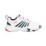 K-Swiss Tenisová obuv K-Swiss Court Express 2 Strap Obuv Na Všechny Povrchy Děti-Bílá,Petrolejová