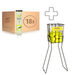 Racket Roots Tlakov&yacute; m&iacute;č Racket Roots Club Tennisball 4ks V D&oacute;ze