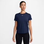Nike Oblečení Nike One Classic Tričko Dámy-Tmavě Modrá