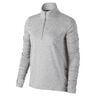 Element Half-Zip Running S dlouh&yacute;m ruk&aacute;vem D&aacute;my - světle &scaron;ed&aacute;, stř&iacute;brn&aacute;