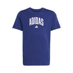 adidas Oblečení adidas Colleg Tričko Chlapci-Tmavě Modrá
