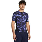 Under Armour Oblečení Under Armour Heatgear Printed Tričko Muži-Fialová