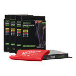TOOLZ Fitness ostatní TOOLZ Terra Band-M (Medium) Bänder-Červená