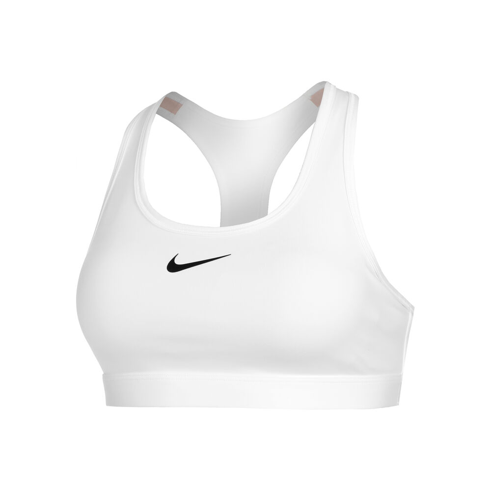 Swoosh Medium Sportovní Podprsenka Dámy-Bílá
