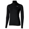 Core Impulse Half Zip Běžecké tričko Dámy-černá