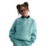 Nike Oblečení Nike Club Fleece Oversized Crew Mikina Dívky-Šalvěj