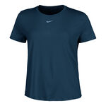 Nike Oblečen&iacute; Nike One Dri-Fit Tričko D&aacute;my - tmavě modr&aacute;, 