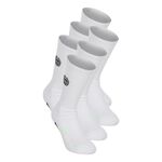 Tenisové Oblečení BIDI BADU Matayo Crew Tech Socks 6 Pack - white