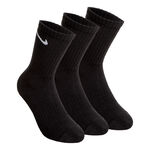 Nike Oblečení Nike Everyday Cushion Crew Sportovní Ponožky 3ks V Baleni-Černá