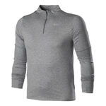Nike Běžeck&eacute; tričko Nike Dri-Fit Element Half-Zip Běžeck&yacute; top Muži - &scaron;ed&aacute;, 