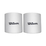 Tenisové Oblečení Wilson U Terry Logo Wristbands Bright White
