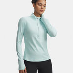 Under Armour Běžeck&eacute; tričko Under Armour Launch Pro Half Zip  Běžeck&eacute; tričko D&aacute;my-mint, stř&iacute;brn&aacute;