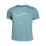 Nike Oblečení Nike Dri-Fit One GX Tričko Dívky - petrolejová, 