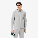 Lacoste Oblečení Lacoste Full Zip Mikina s kapucí Muži-šedá