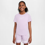 Nike Oblečení Nike Dri-FIT One Tričko Dívky-Fialová