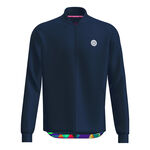 BIDI BADU Oblečen&iacute; BIDI BADU Kaleido Printed Tr&eacute;ninkov&aacute; Bunda Muži-Tmavě Modr&aacute;